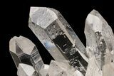 Clear Quartz Crystal Cluster - Brazil #237830-1